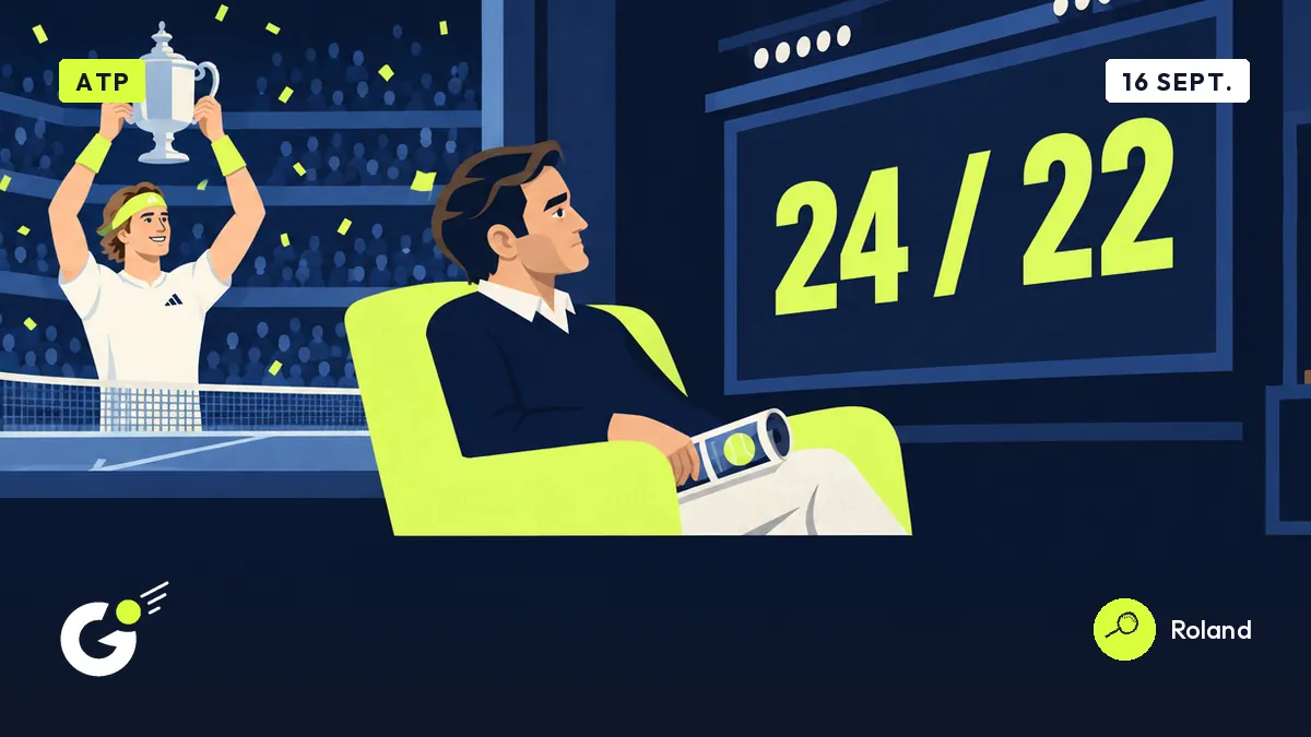 Zverev passe devant les 22 victoires de Becker en 1989, Roland comptait les titres