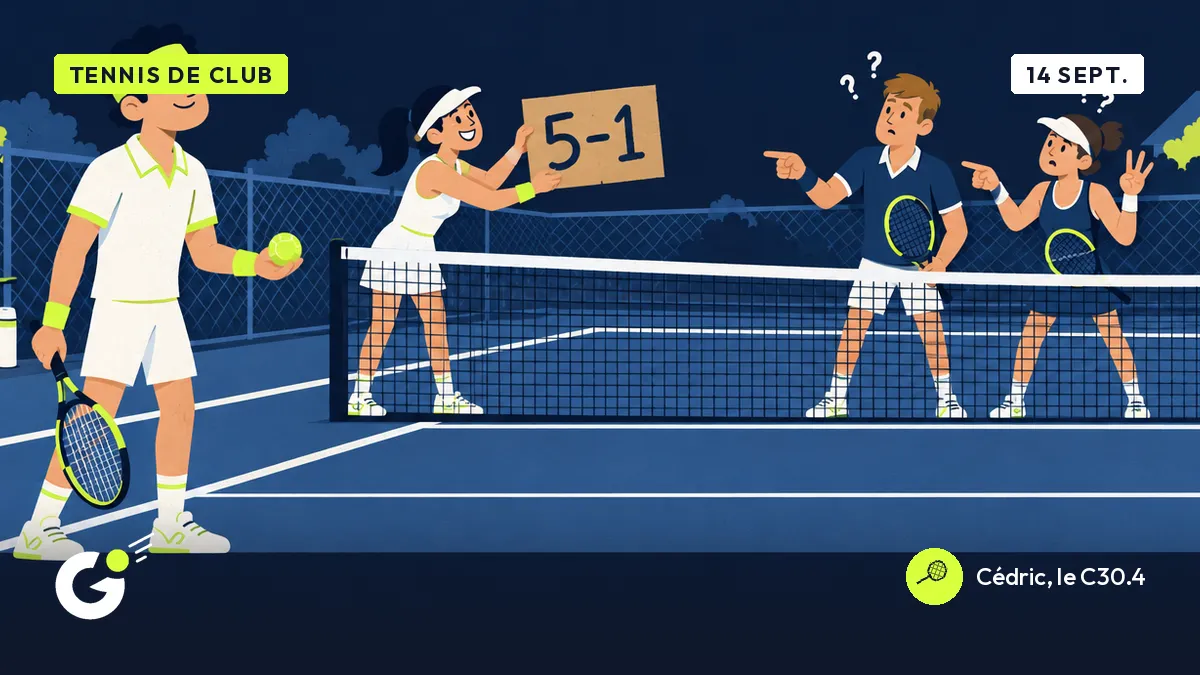 Zverev a servi pour l’US Open en croyant mener 5-1 et n’a donc pas tremblé : le C30.4 tient enfin une méthode applicable au double du dimanche
