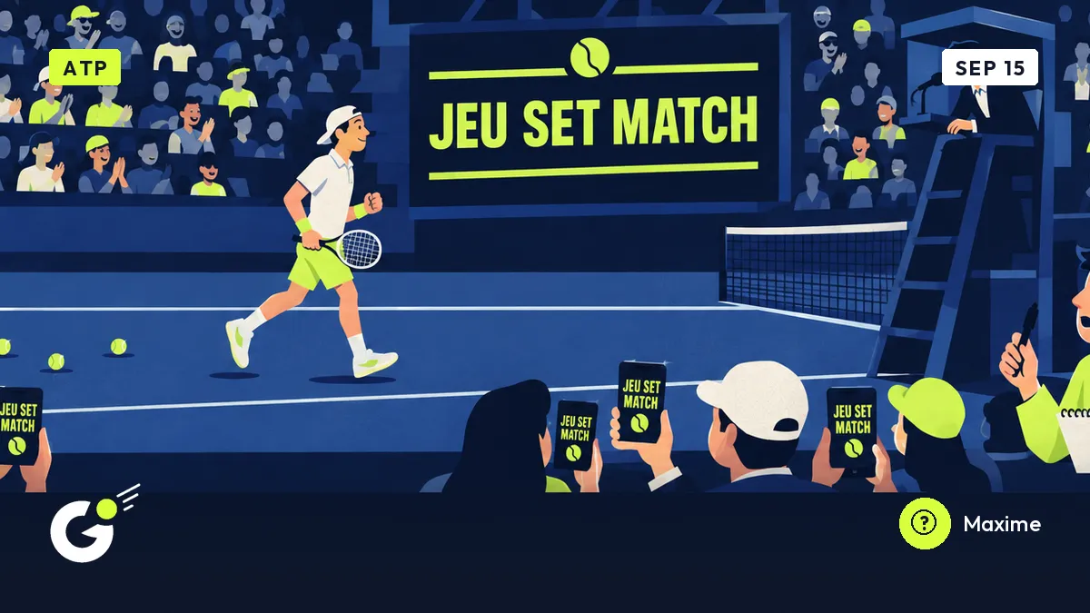 Zverev only learned he’d won when the umpire called “Game, Set and Match”