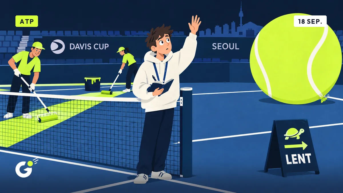 Zuid-Korea legde een nieuwe laag op zijn court, Maxime vraagt of dat mag