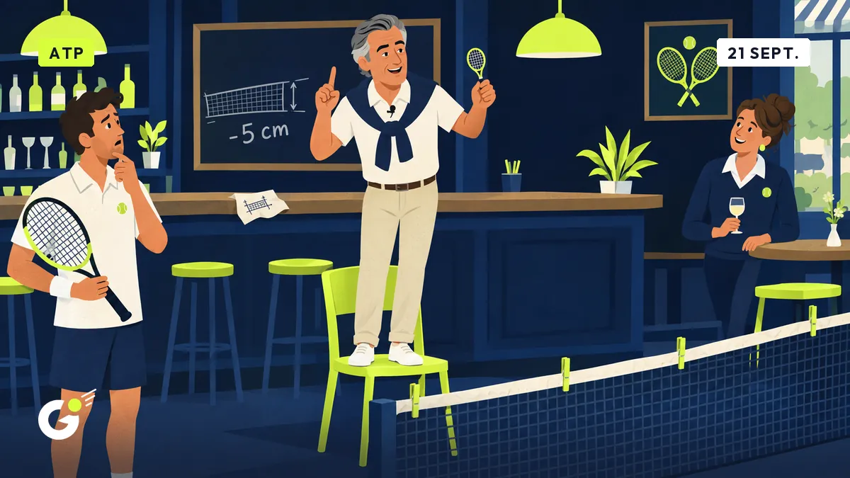 Toni Nadal veut des raquettes plus petites et un filet plus bas, Jean-Pol approuve