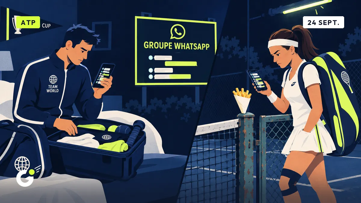 Bublik zappe Hangzhou pour la Laver Cup, la C30.4 reconnaît son groupe WhatsApp