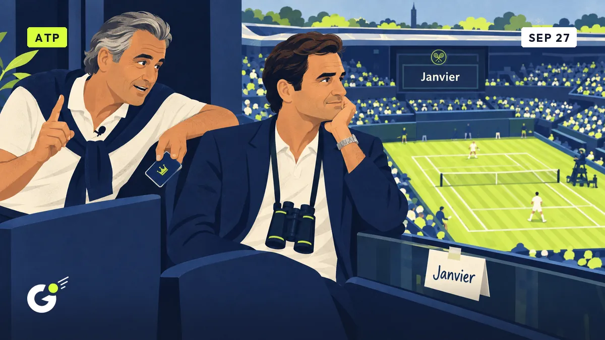 Federer misses the crowds and the hotels, Jean-Pol says he called it