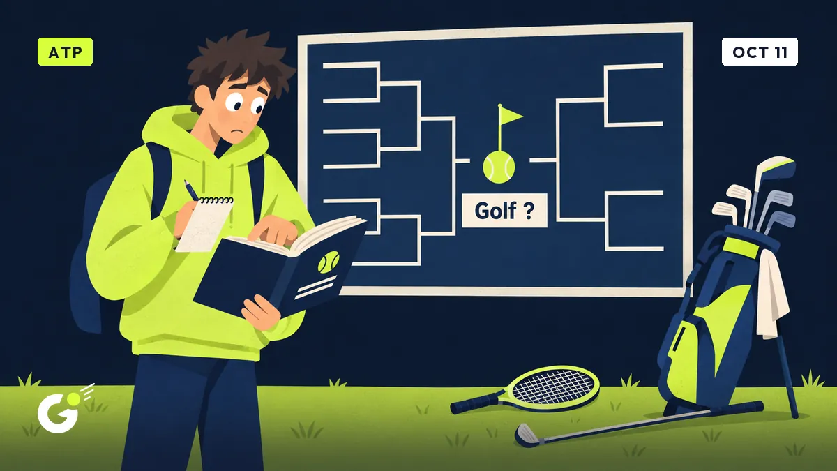 Alcaraz played more golf than tennis at Indian Wells: Maxime looks for the rule book